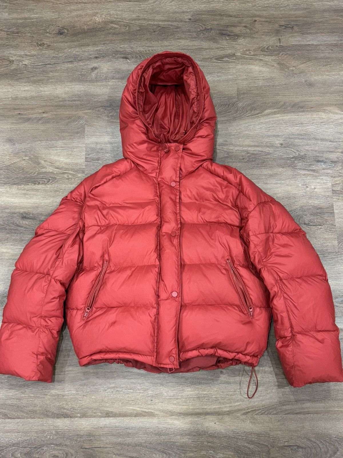 Japanese Brand JINTING Cropped Hooded Puffer Jacket Size US S / EU 44-46 / 1 - 2 Thumbnail