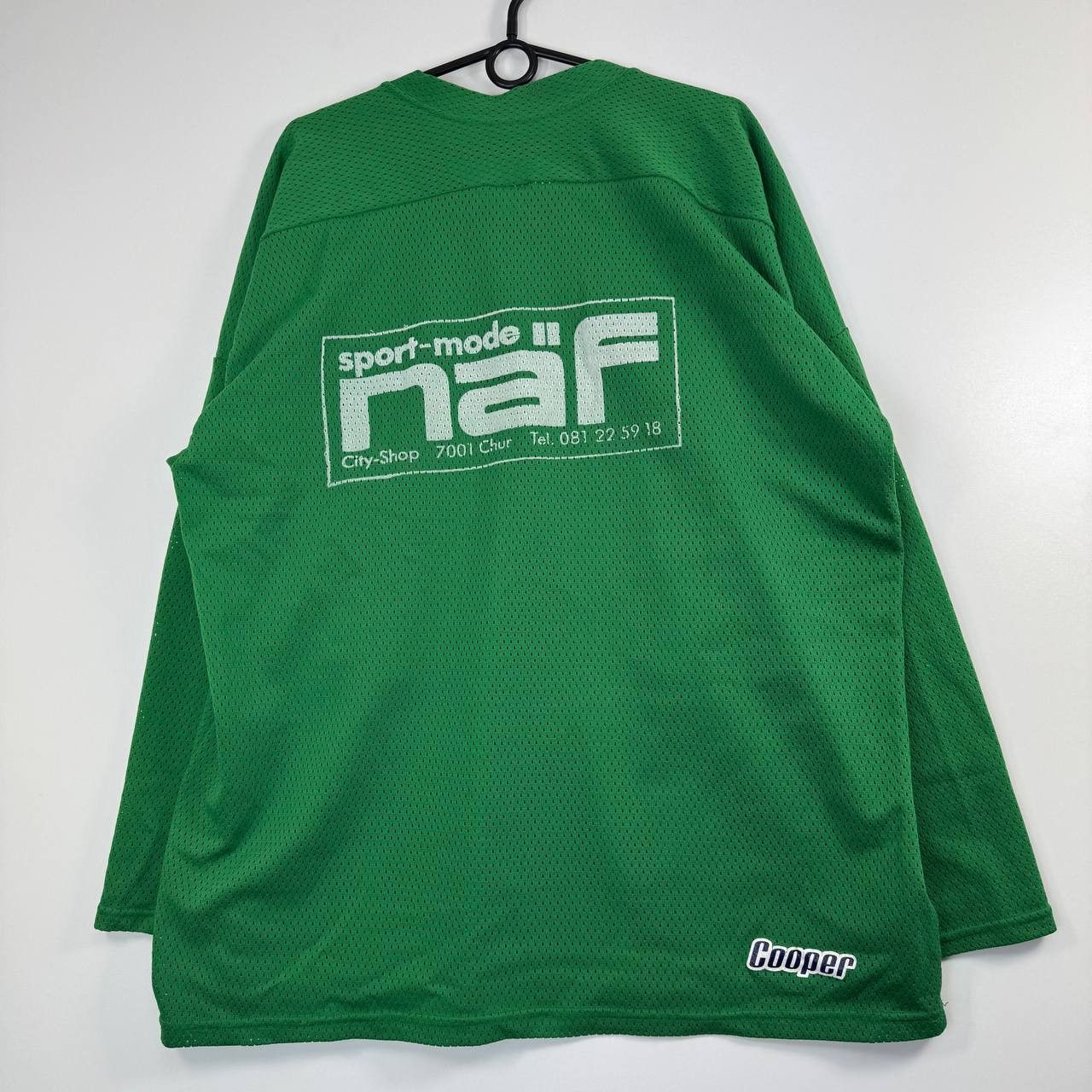Cooper Vintage Cooper Mesh Jersey Green Long Sleeve 1 Size XL Size US XL / EU 56 / 4 - 9 Thumbnail