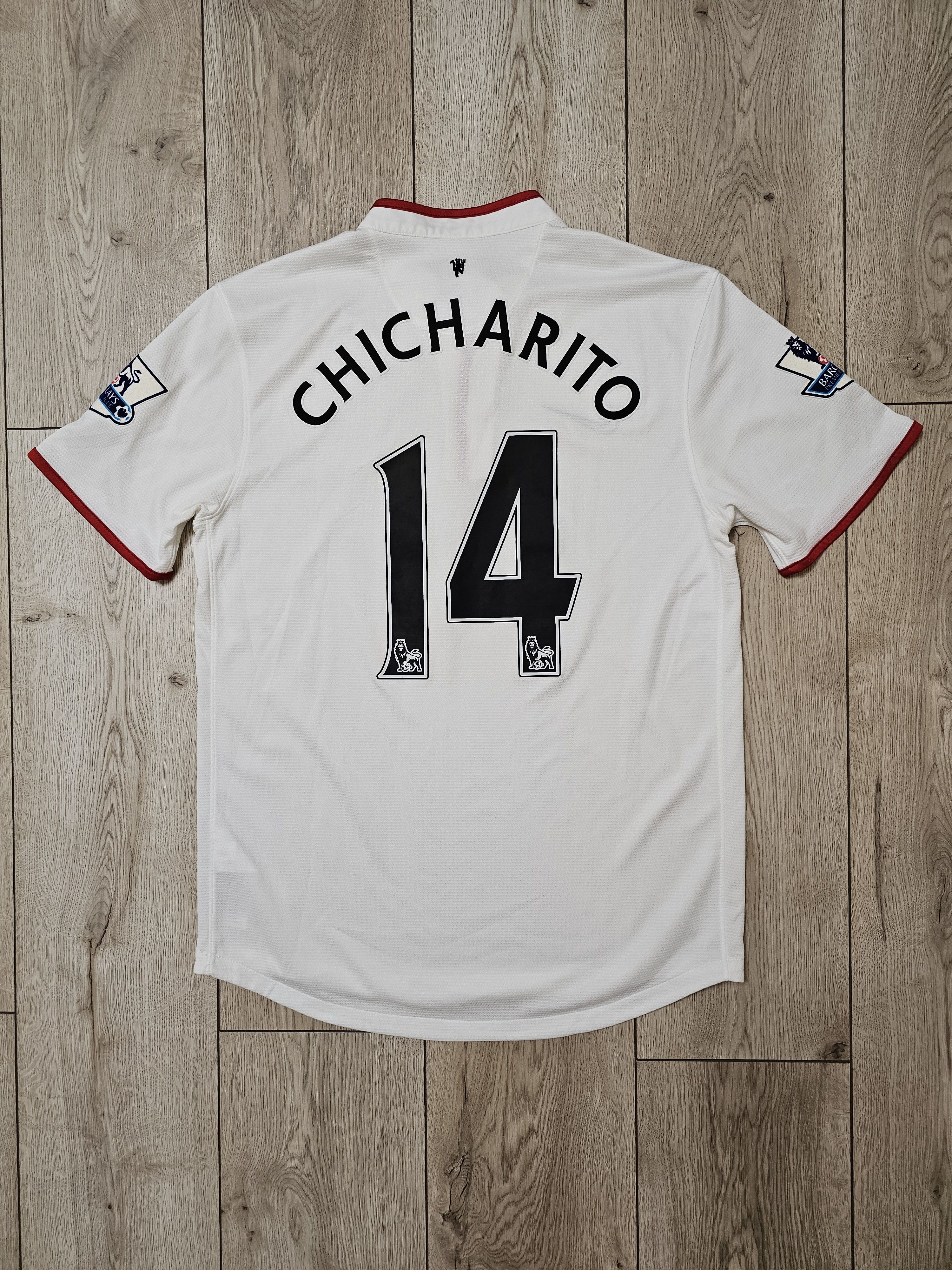 Nike MANCHESTER UNITED 2012 2014 AWAY CHICHARITO FOOTBALL SOCCER Size US M / EU 48-50 / 2 - 1 Thumbnail