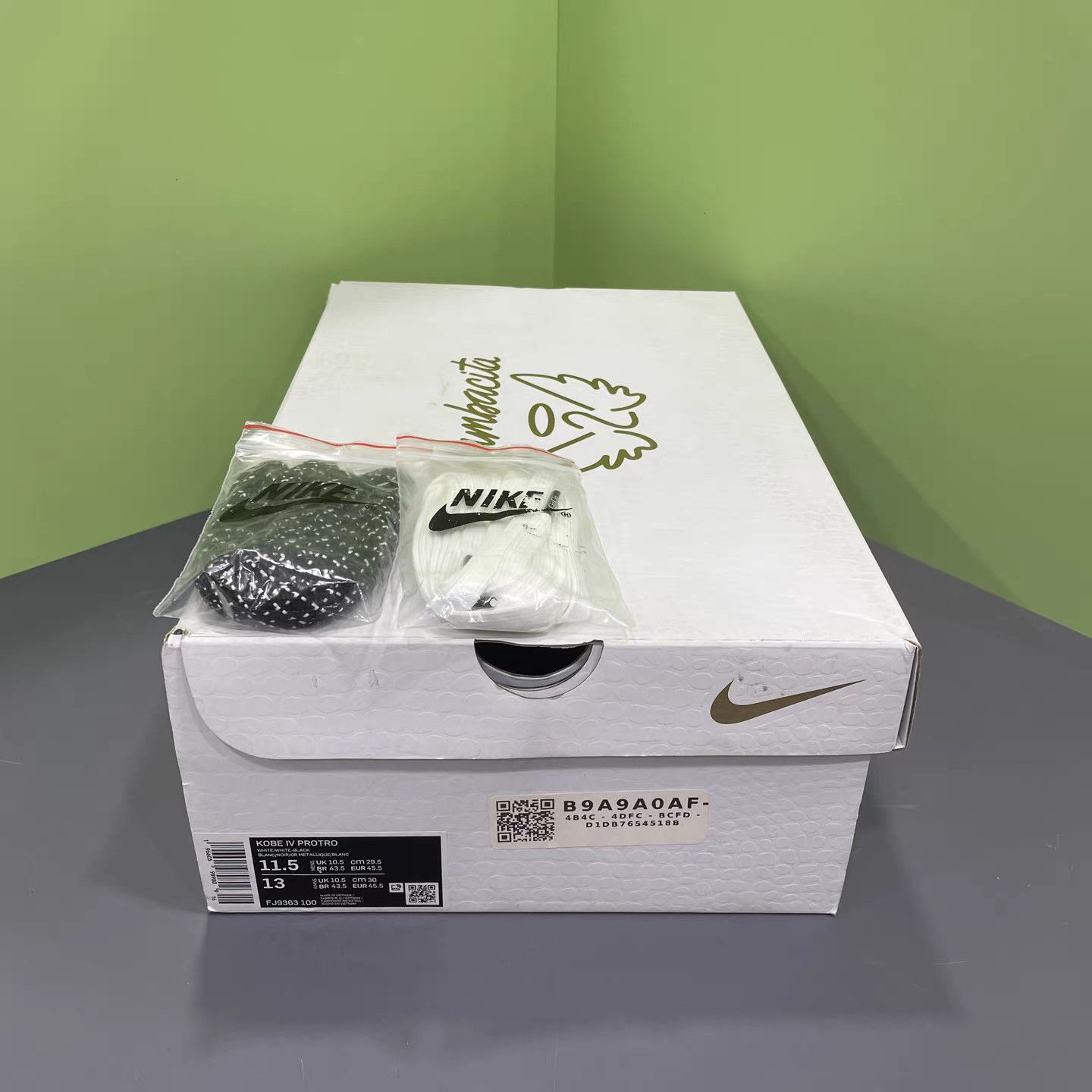 Nike Nike Kobe 4 Protro GIGI Mambacita K15 Size US 12.5 / EU 45-46 - 9 Thumbnail