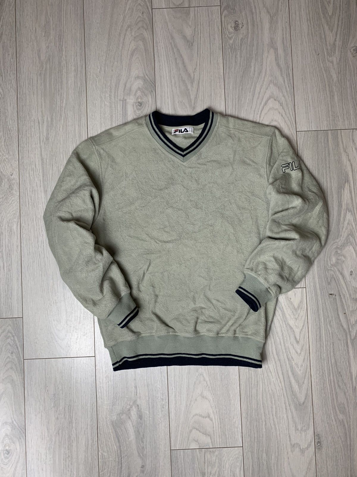 Fila Vintage Fleece Fila With Logo Teddy Size US M / EU 48-50 / 2 - 1 Thumbnail
