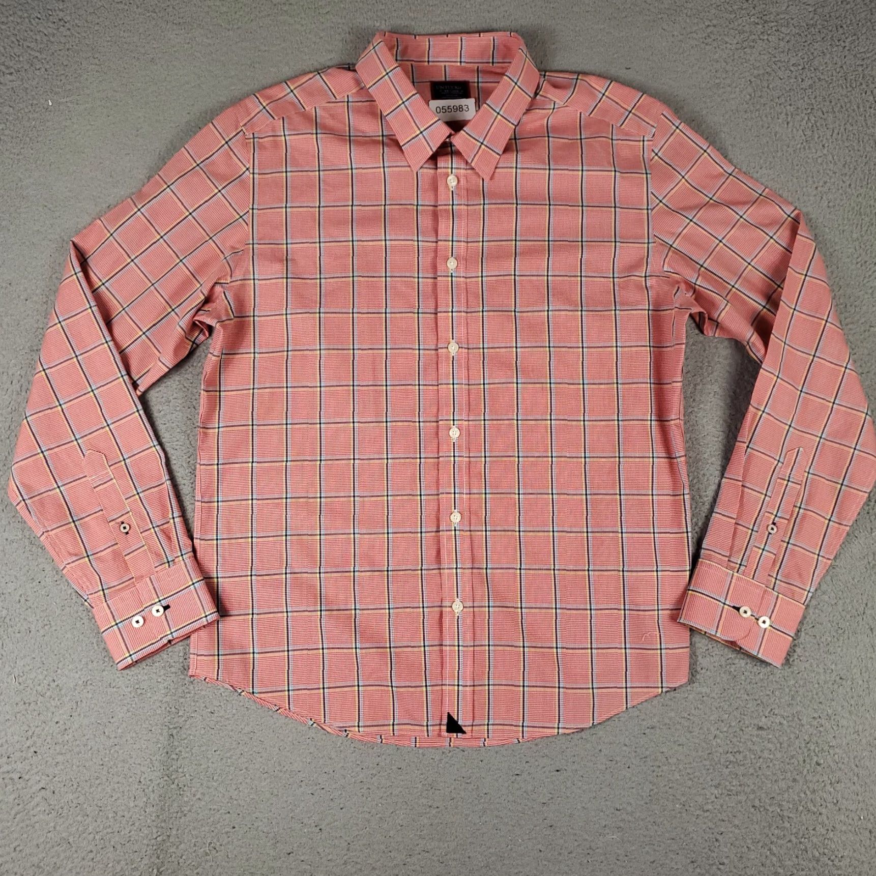 UNTUCKit UNTUCKit Shirt Mens 2XL Red Plaid Button-Up Long Sleeve Casual Shirt Mens 2XL Red Plaid Long Sleeve Button-Up #UNTUCKit Size US XXL / EU 58 / 5 - 2 Thumbnail