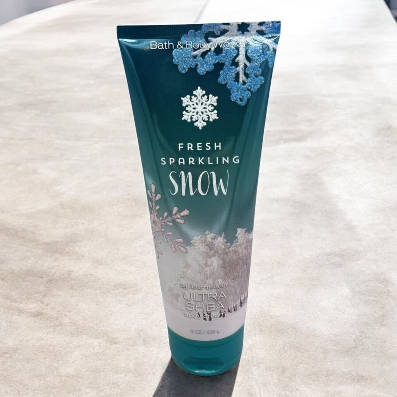 Other Bath & Body Works Fresh Sparkling Snow Cream ORIGINAL 8oz Size ONE SIZE - 1 Thumbnail