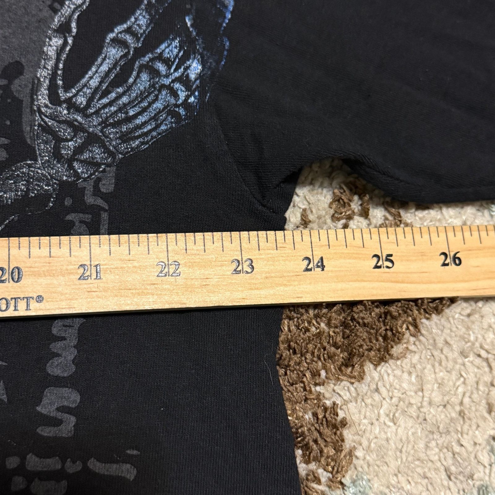 Tapout Tapout MPS Territory Skeleton Shirt Size XL Cyber Y2K Grunge Size US XL / EU 56 / 4 - 8 Thumbnail
