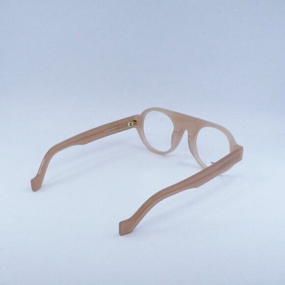 Loewe Loewe LW50009I 072 Eyeglasses Light Pink 48mm Round Frame Size ONE SIZE - 5 Thumbnail