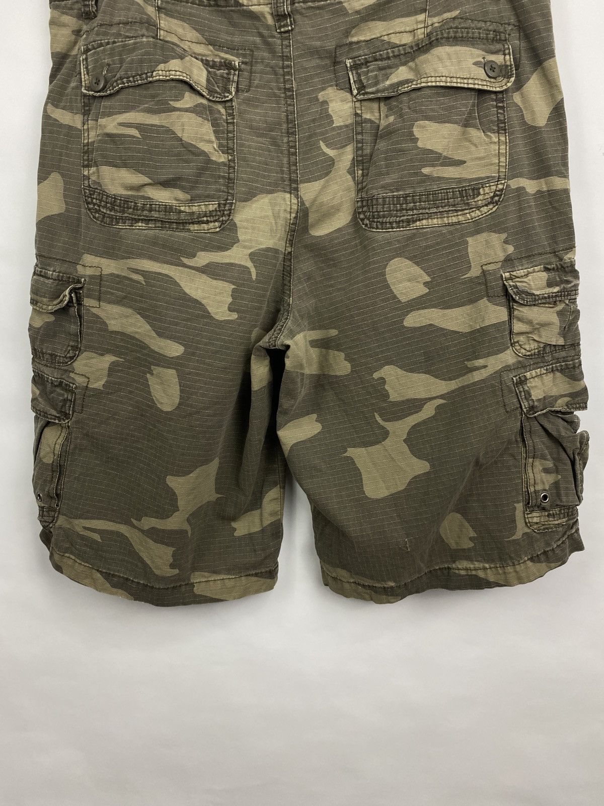 Ecko Unltd. 🇺🇸 Vintage 90s Ecko Unlimited Rap Japan Military Cargo Shorts Size US 34 / EU 50 - 12 Thumbnail