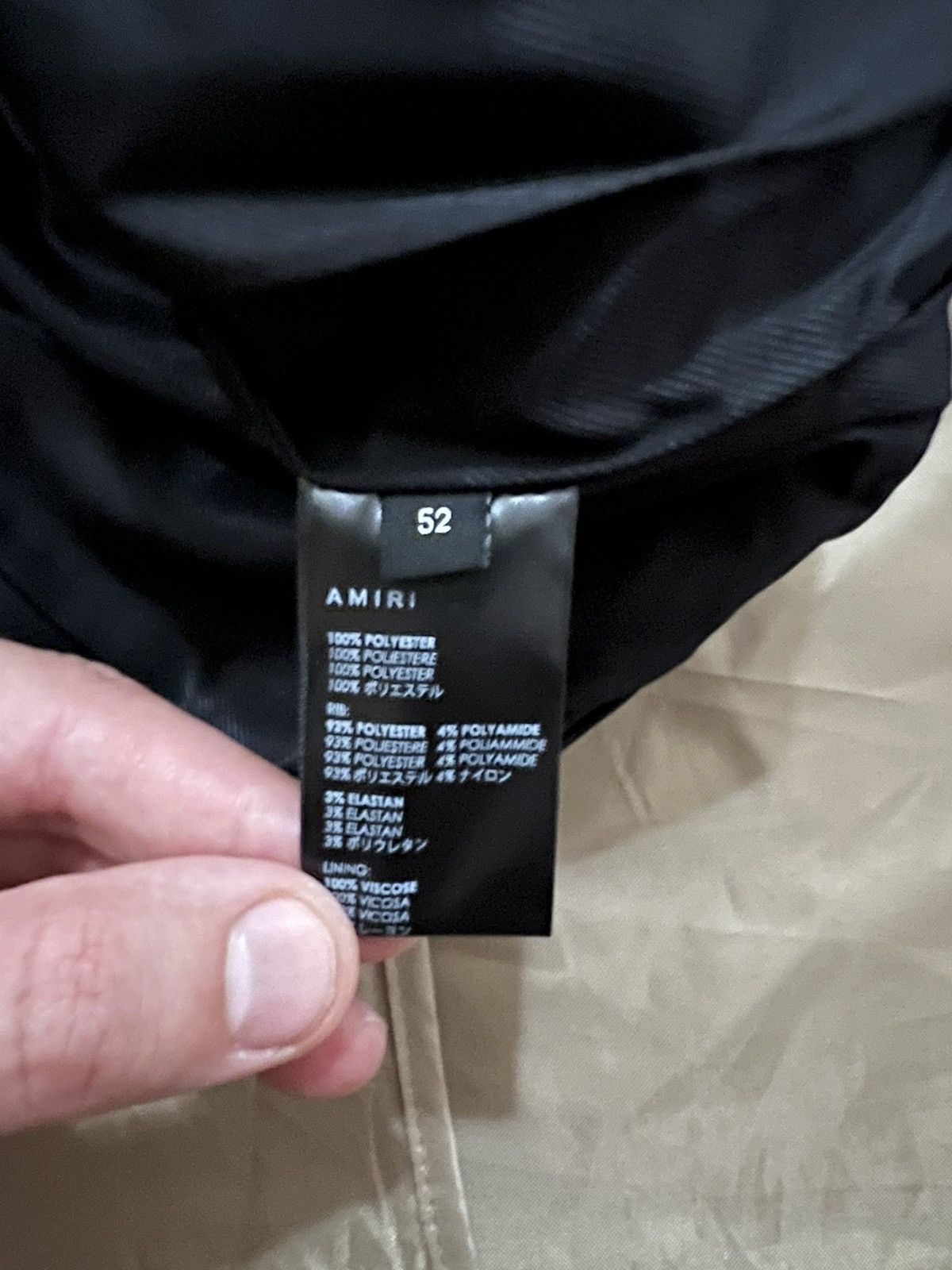 AMIRI Western Logo-embroidered Track Jacket size 52 $1500