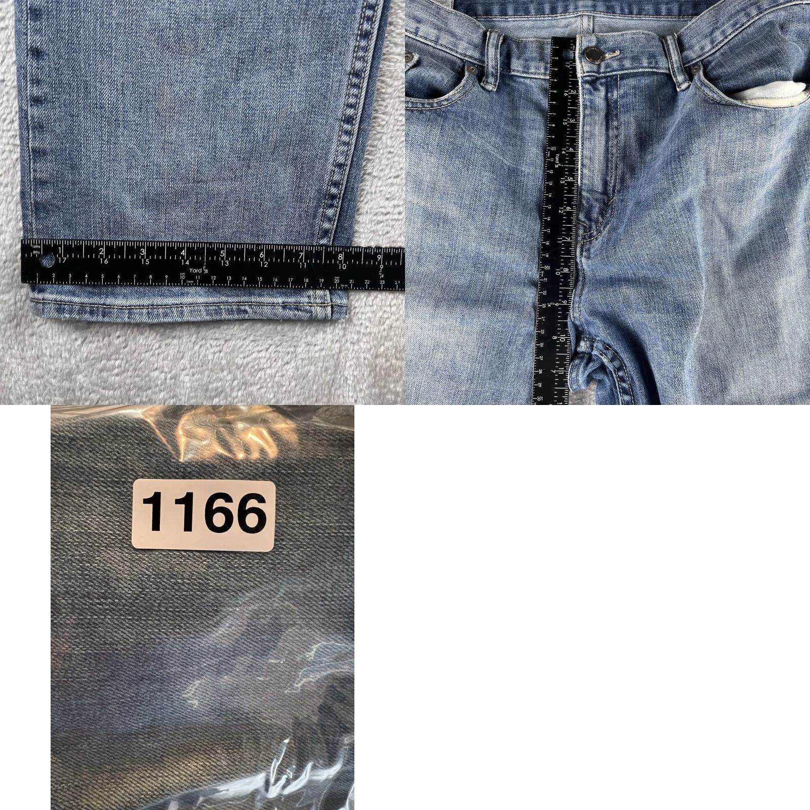 Banana Republic VINTAGE Banana Republic Jeans Mens 35x30 Blue Straight Leg Medium Wash Preppy Jeans Mens Regular 5-Pocket Denim Cotton City Preppy USA Size US 35 - 8 Thumbnail