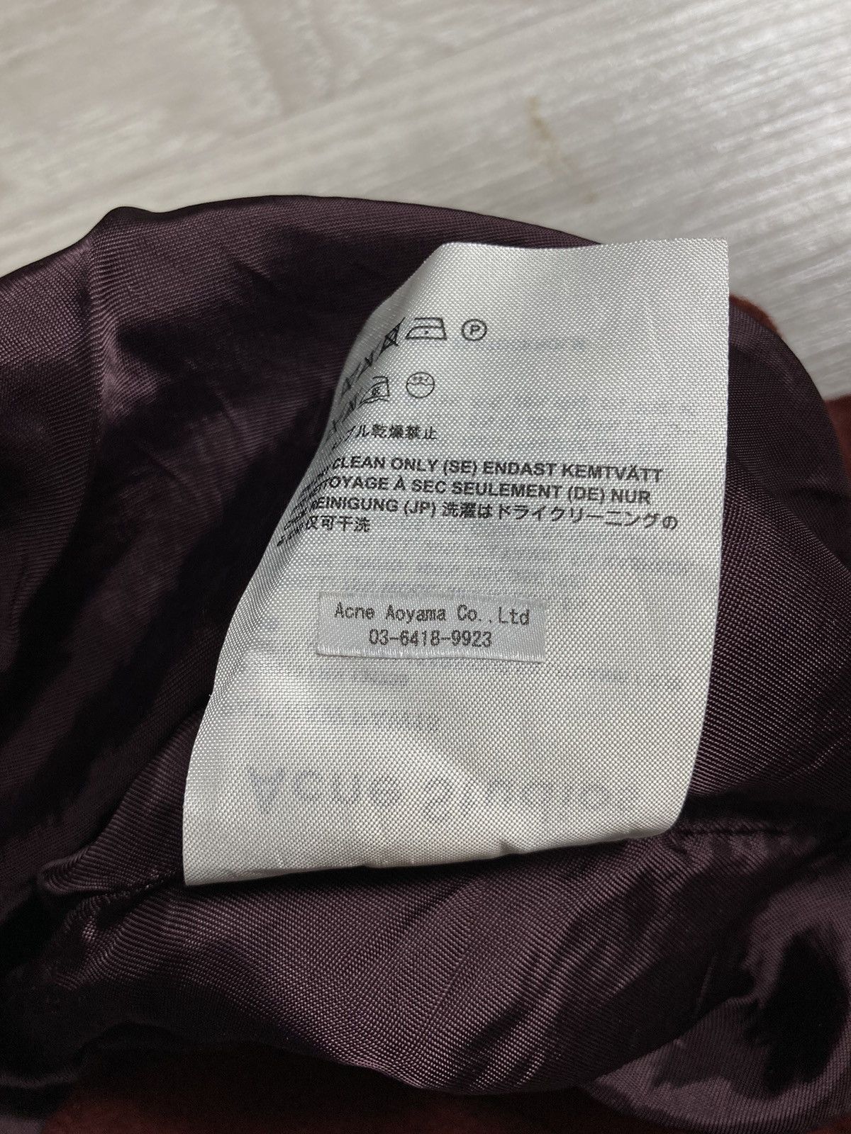 Acne Studios Acne Studios Stockholm Sweden Mini Skirt Red Color Size 26" / US 2 / IT 38 - 6 Thumbnail