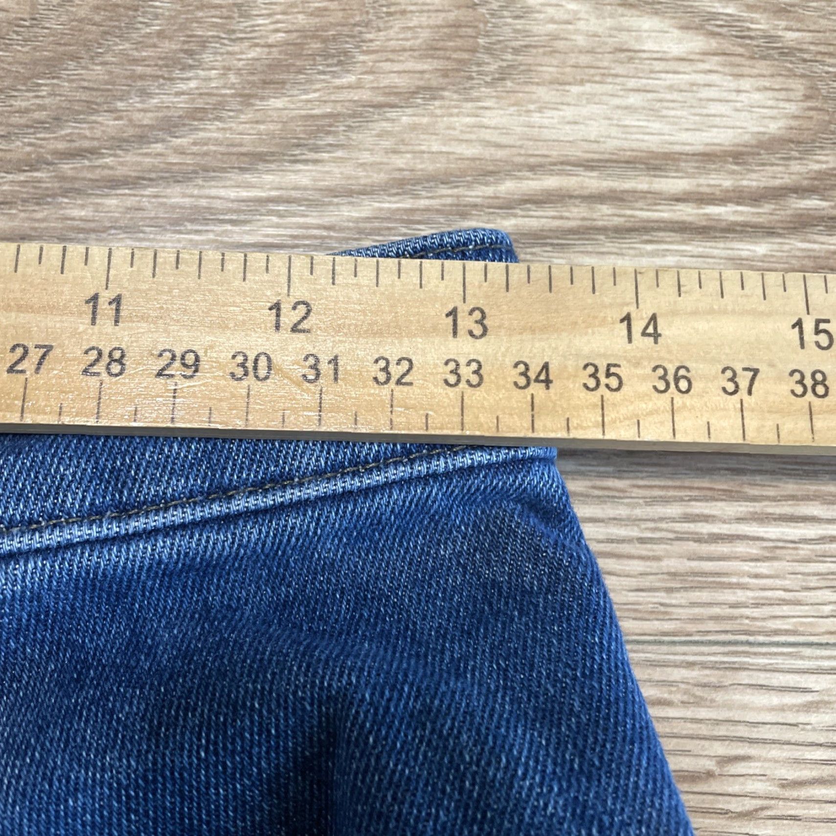 Lee VINTAGE Lee Jeans Women 8M Blue Denim 5-Pocket Straight High Rise Vintage Yes Women's Size 8M Blue Denim Jeans Lee Size 30" / US 8 / IT 44 - 4 Thumbnail