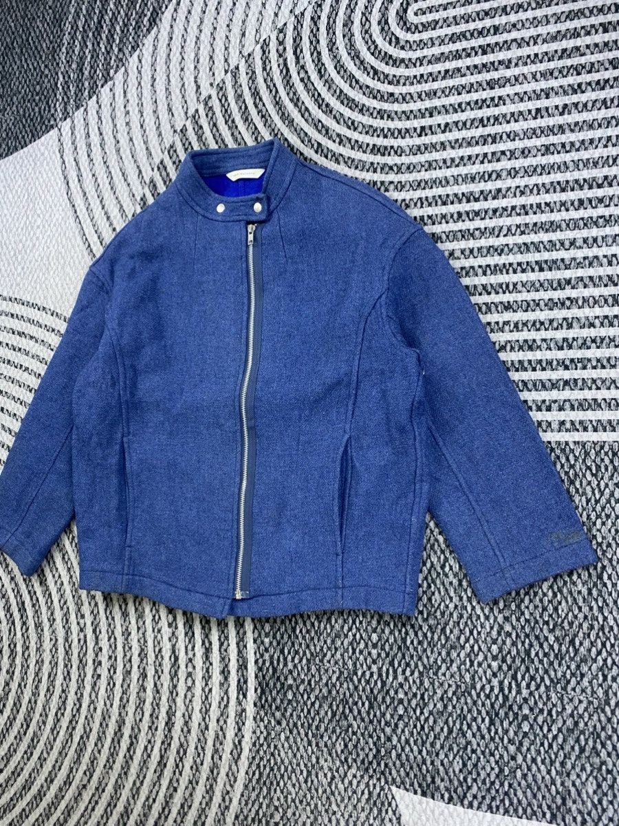 Japanese Brand Vintage Azul Encanto Wool Double Pocket Zipper Jacket Size US M / EU 48-50 / 2 - 3 Thumbnail