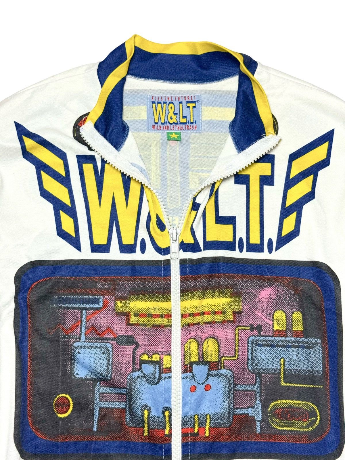 W&LT × Walter Van Beirendonck vintage rare Walter van Beirendonck W.&L.T. kiss the futer Size US L / EU 52-54 / 3 - 2 Thumbnail