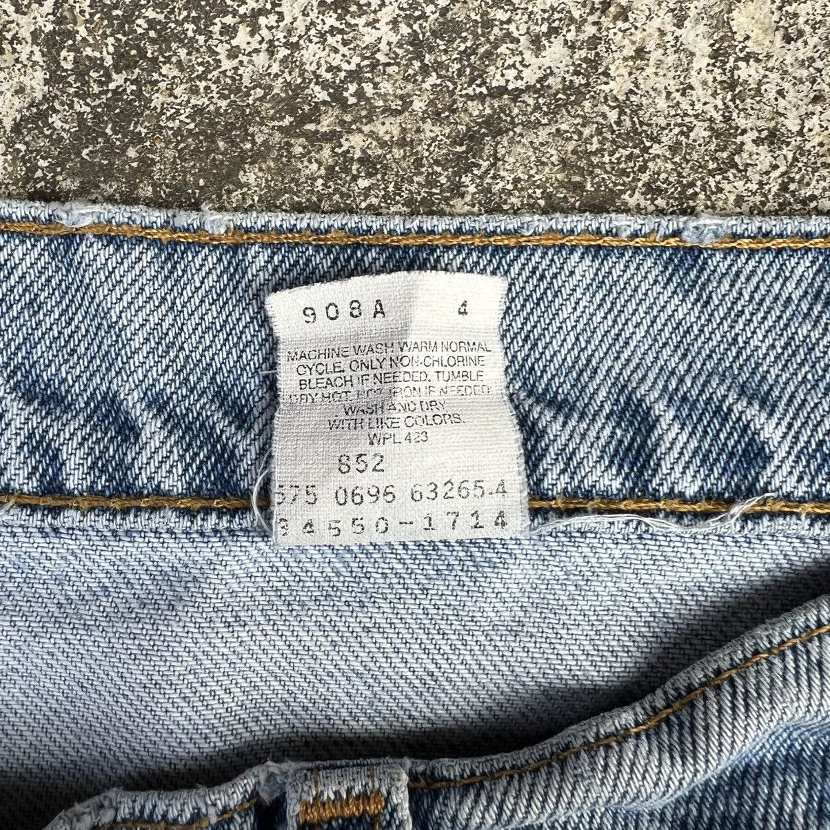 Levi's × Vintage Vintage Levis 550 Orange Tab Short Jeans Size US 36 / EU 52 - 4 Thumbnail