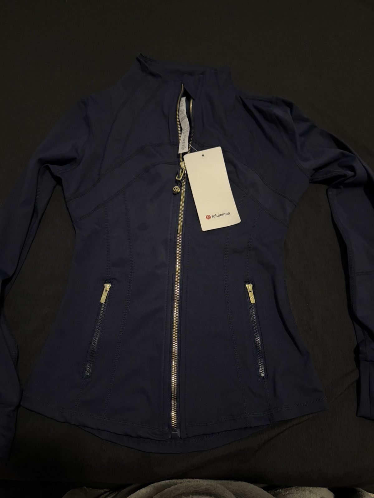 Lululemon Navy blue lululemon define jacket Size S / US 4 / IT 40 - 1 Thumbnail