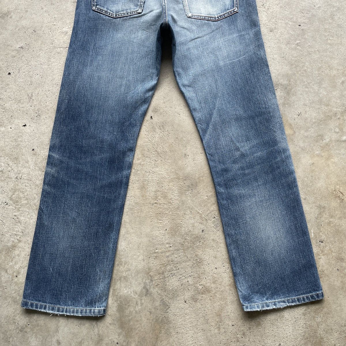 Japanese Brand Distressed💥 Vintage Japanese Jeans Faded Denim Pants W33 Size US 33 - 11 Thumbnail