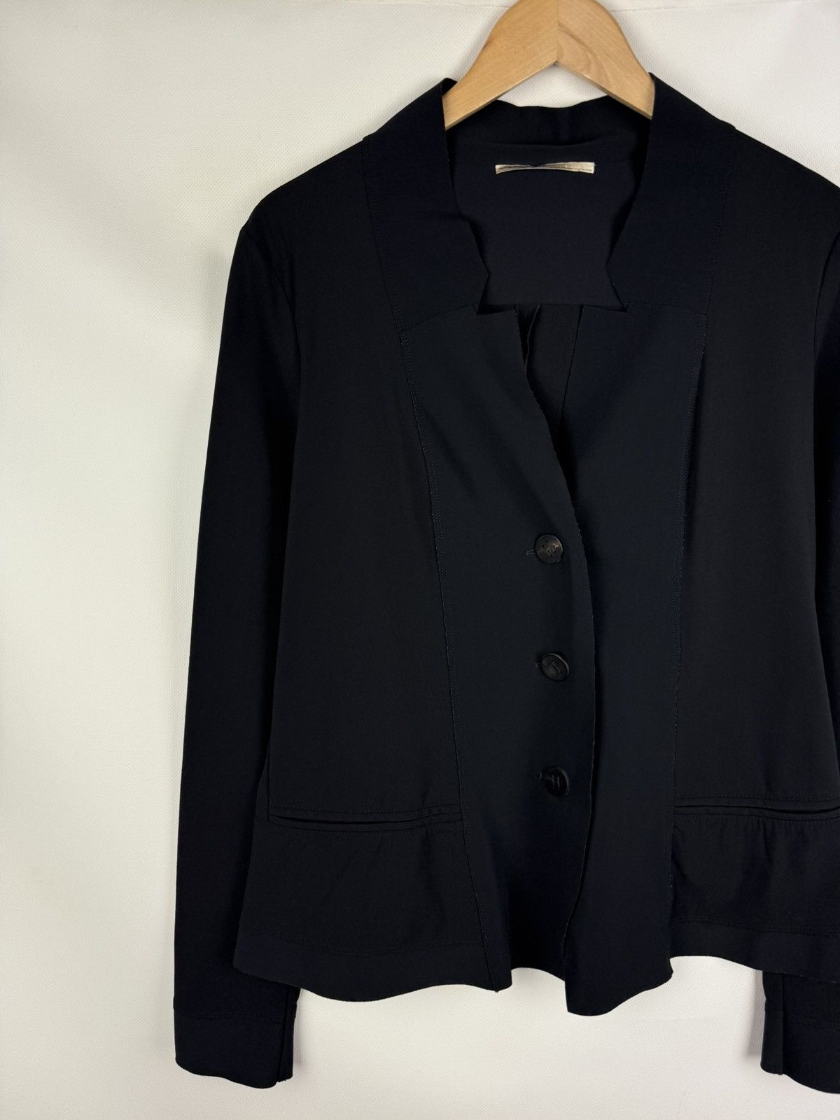Marithe + Francois Girbaud Girbaud Cravatatakiller Avant-garde Nylon Blazer Jacket Size XL / US 12-14 / IT 48-50 - 2 Thumbnail