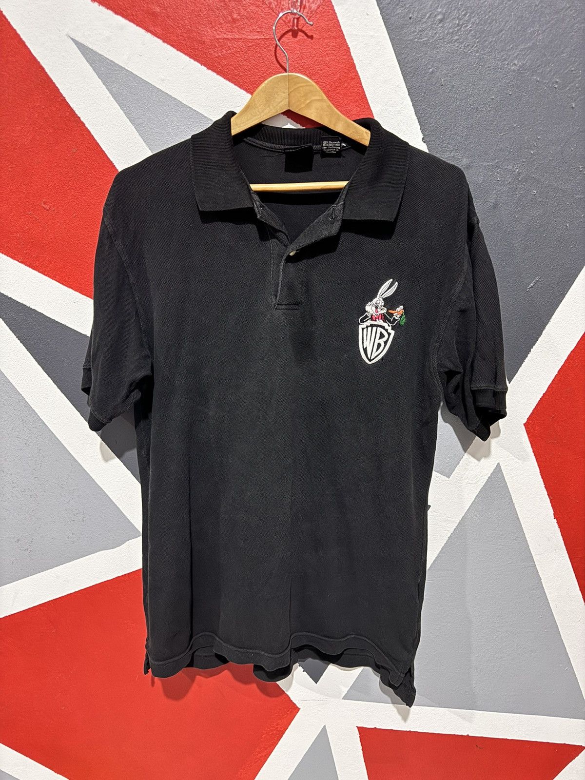 Warner Bros Vintage Bug Bunny Polo tee Size US M / EU 48-50 / 2 - 1 Thumbnail