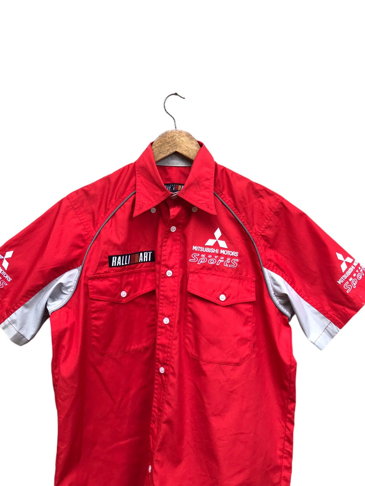 Vintage RARE VINTAGE MITSUBISHI RALLIART RACING TEAM JACKET Size US M / EU 48-50 / 2 - 6 Thumbnail