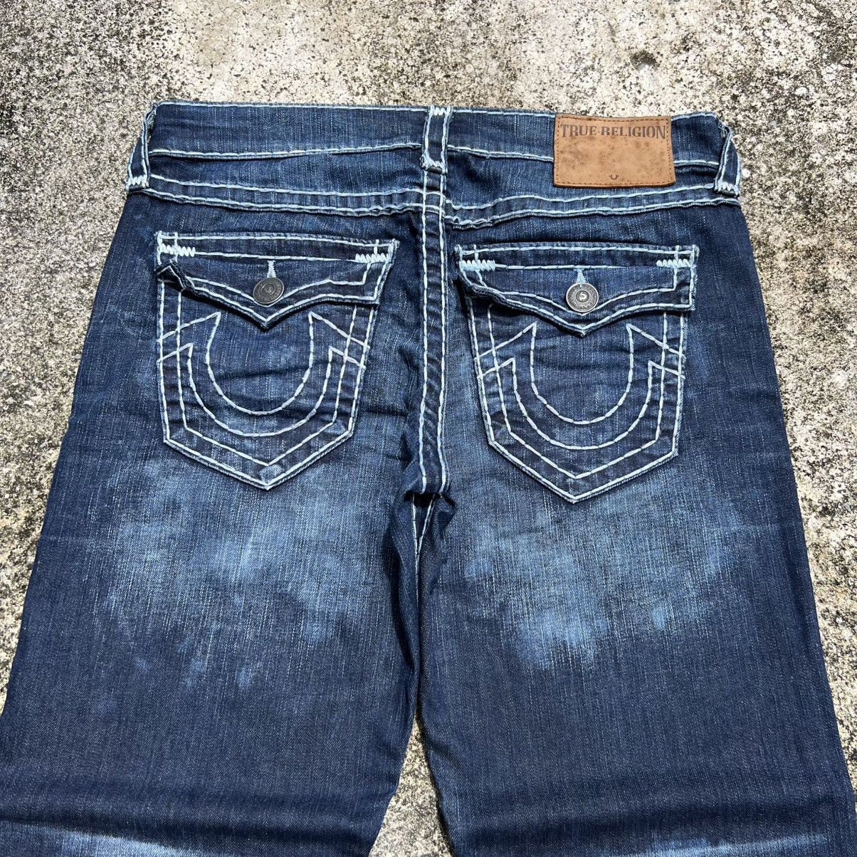 True Religion “TRUE RELIGION” RICKY RELAXED STRAIGHT ACID WASH DENIM JEANS Size US 32 / EU 48 - 17 Thumbnail