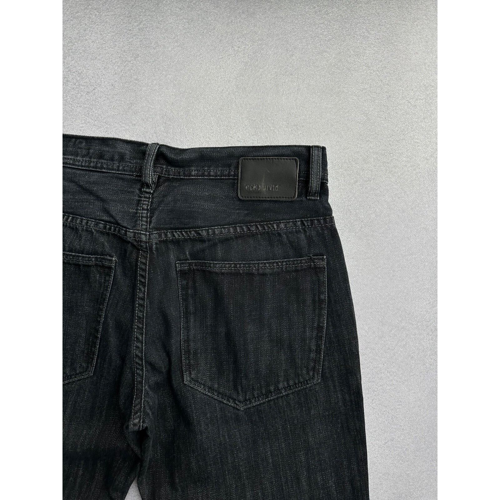 Ecko Unltd. VTG ECKo Unltd Loose Fit Baggy Black Heavy Jeans Sz 34 Size US 34 / EU 50 - 6 Thumbnail