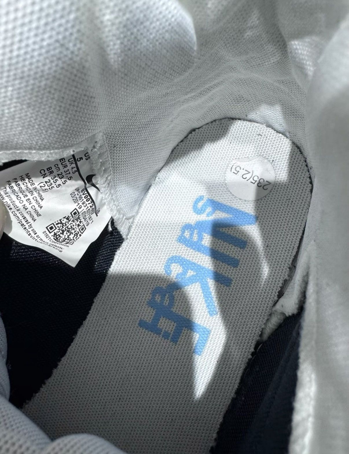 Nike Nike x Sacai Blazer Mid, Deconstructed K37 Size US 7.5 / IT 37.5 - 5 Thumbnail
