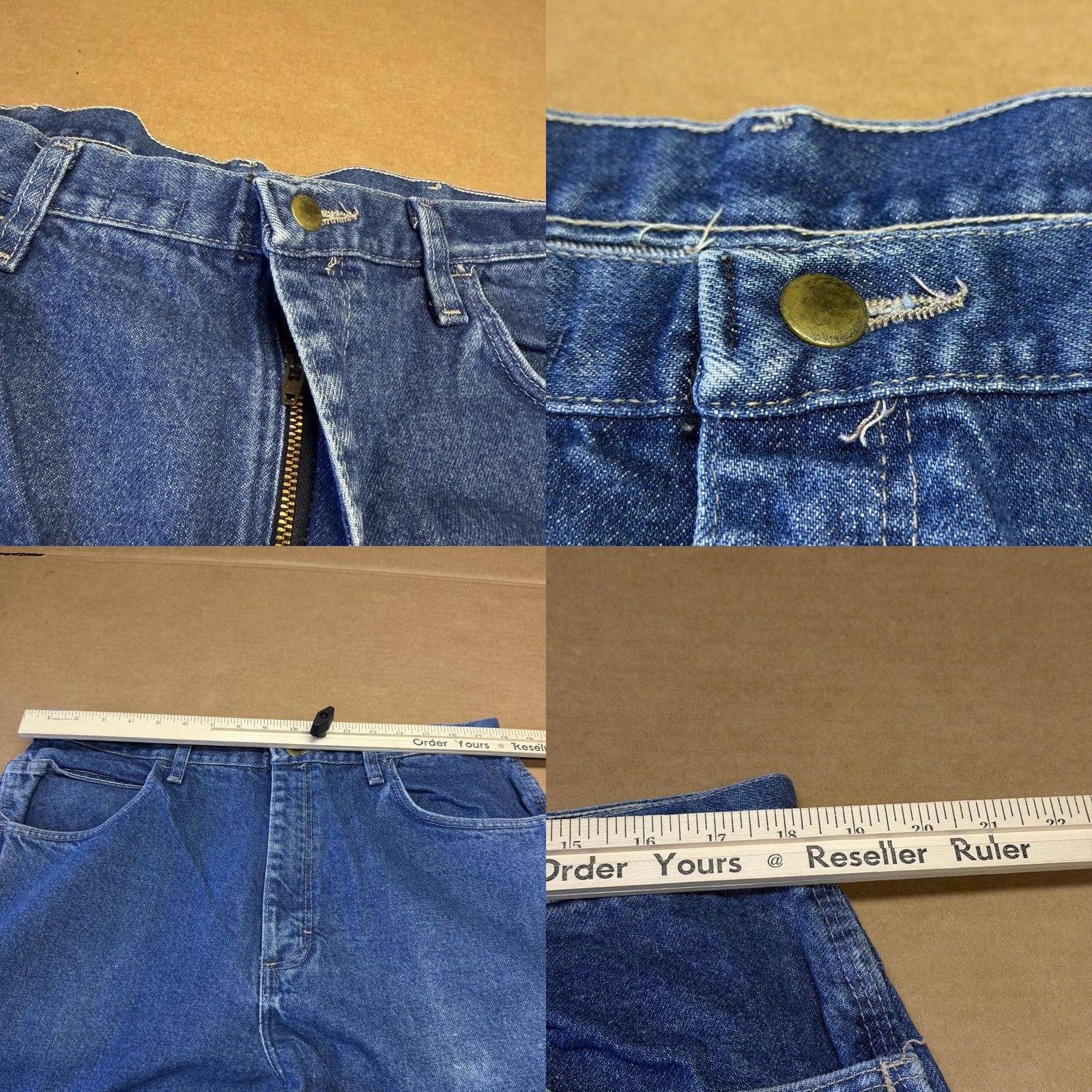 Denime Bulwark FR Flame Resistant Mens Jeans - 38x37 Size US 38 / EU 54 - 8 Thumbnail