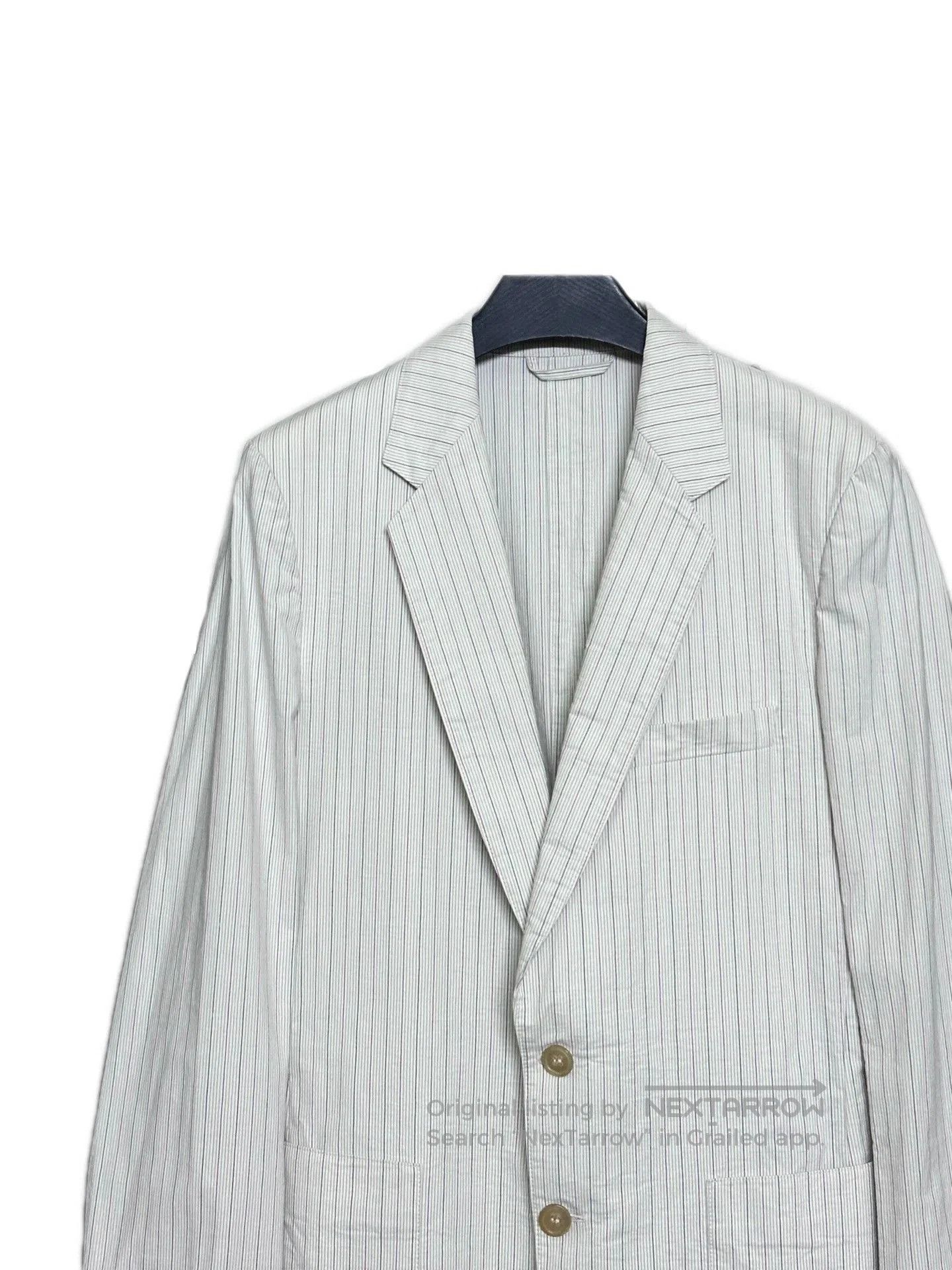 Maison Margiela Maison Martin Margiela Padded Shoulder Blazer. Size US L / EU 52-54 / 3 - 2 Thumbnail
