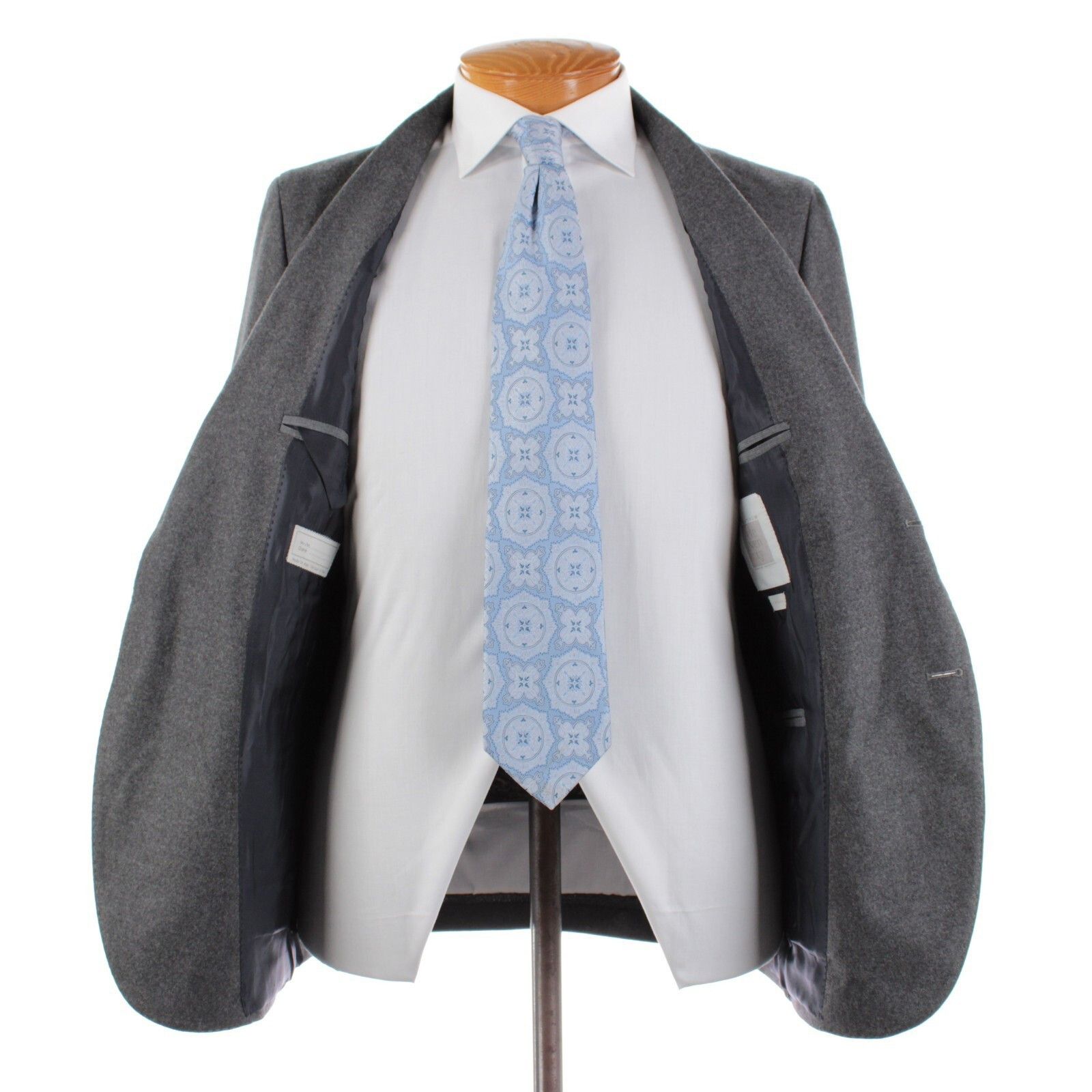Eleventy Eleventy Suit Size US 40 in Gray Size 40R - 7 Thumbnail
