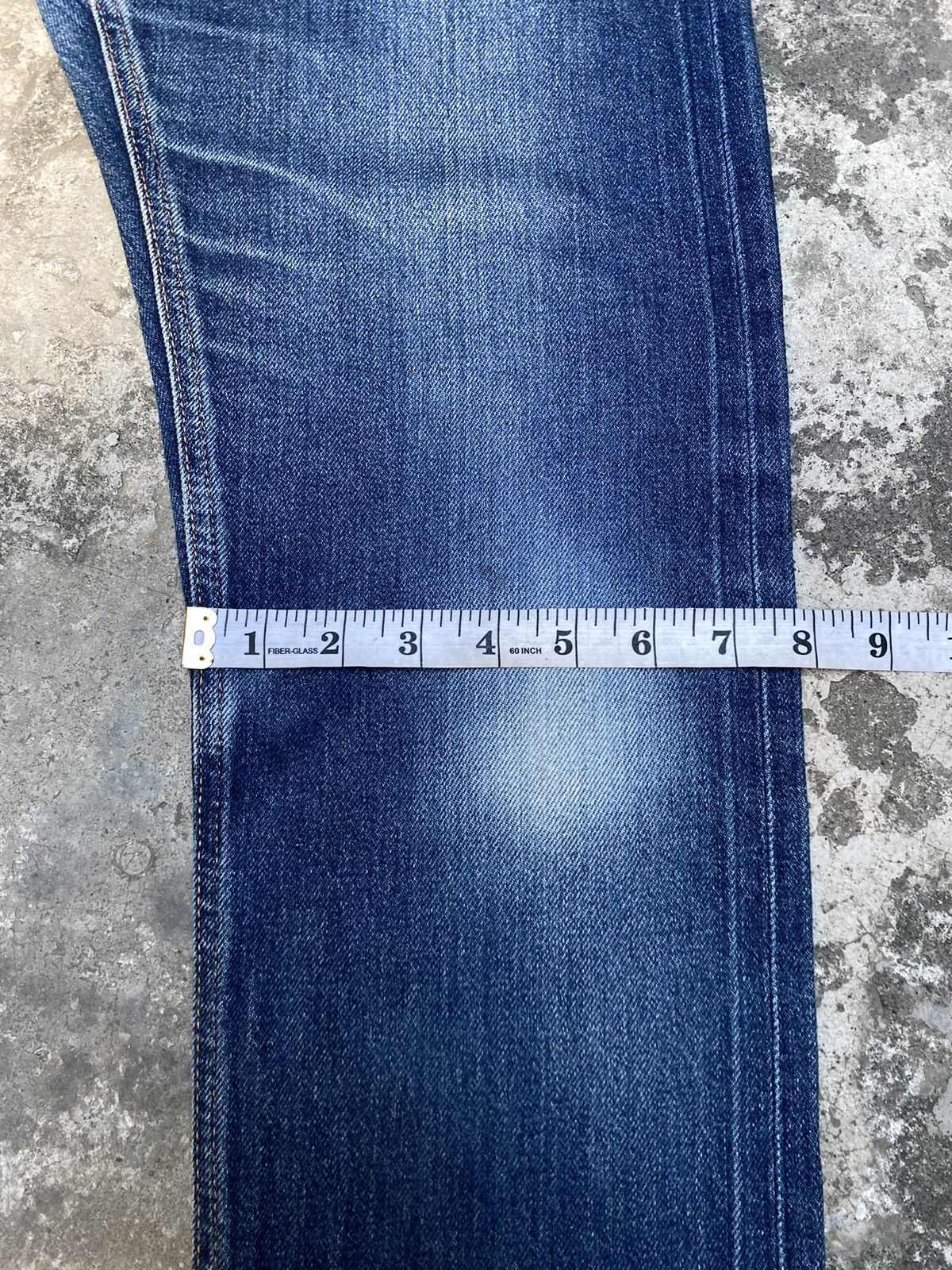 Japanese Brand Japanese H.A.K.U Ripped Faded Selvedge Denim Pants Size US 30 / EU 46 - 11 Thumbnail