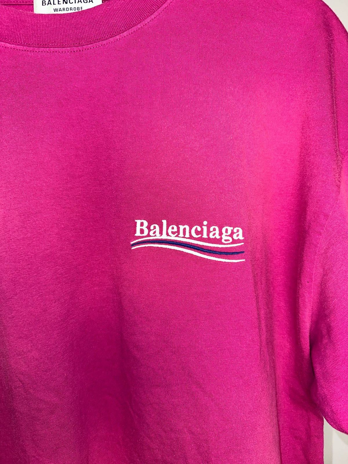 Balenciaga Balenciaga campaign pink tee Size US XS / EU 42 / 0 - 4 Thumbnail