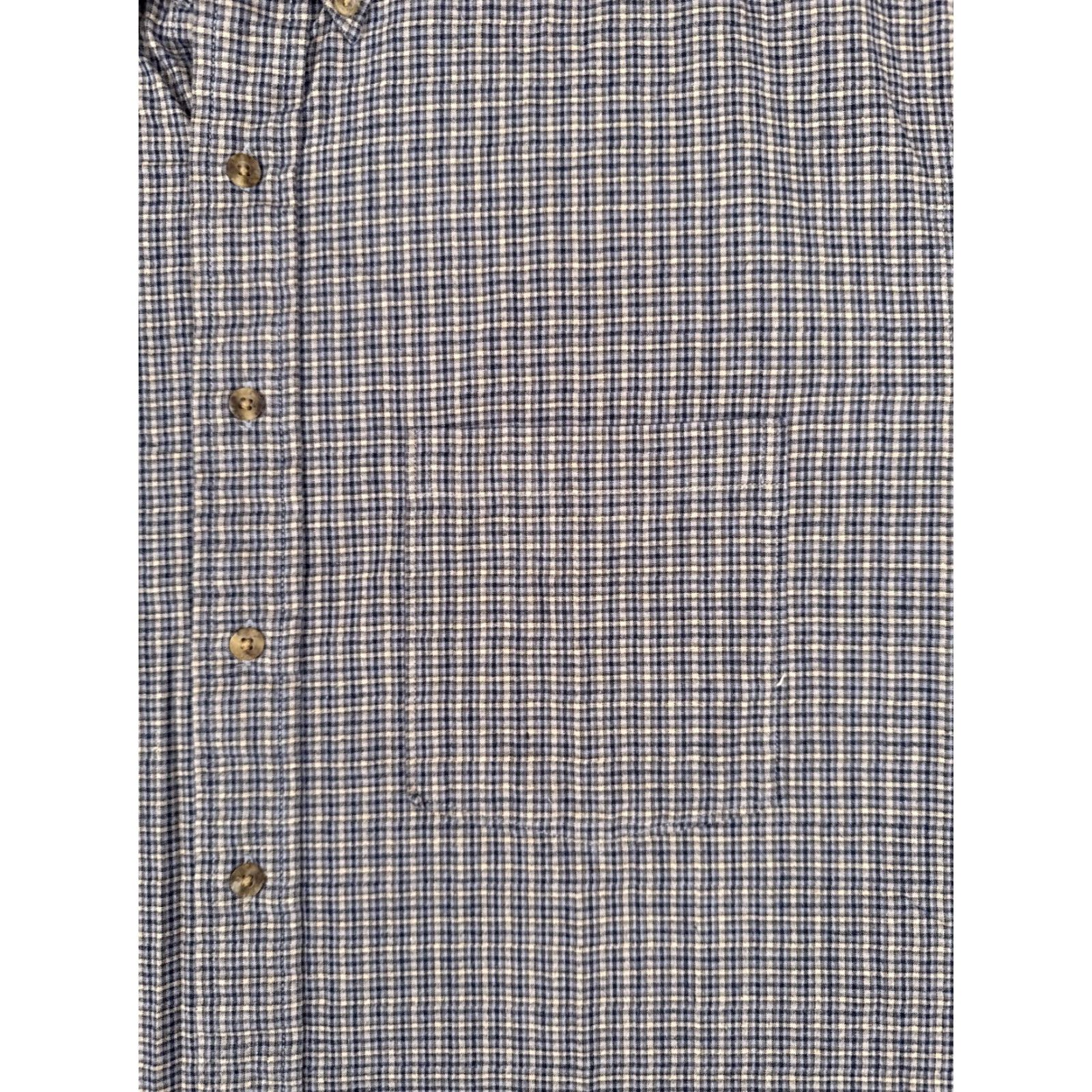 High Sierra VINTAGE High Sierra Plaid Button-Up Shirt Adult Large Blue 100% Cotton Camping Outdoor Mens Size US L / EU 52-54 / 3 - 7 Thumbnail