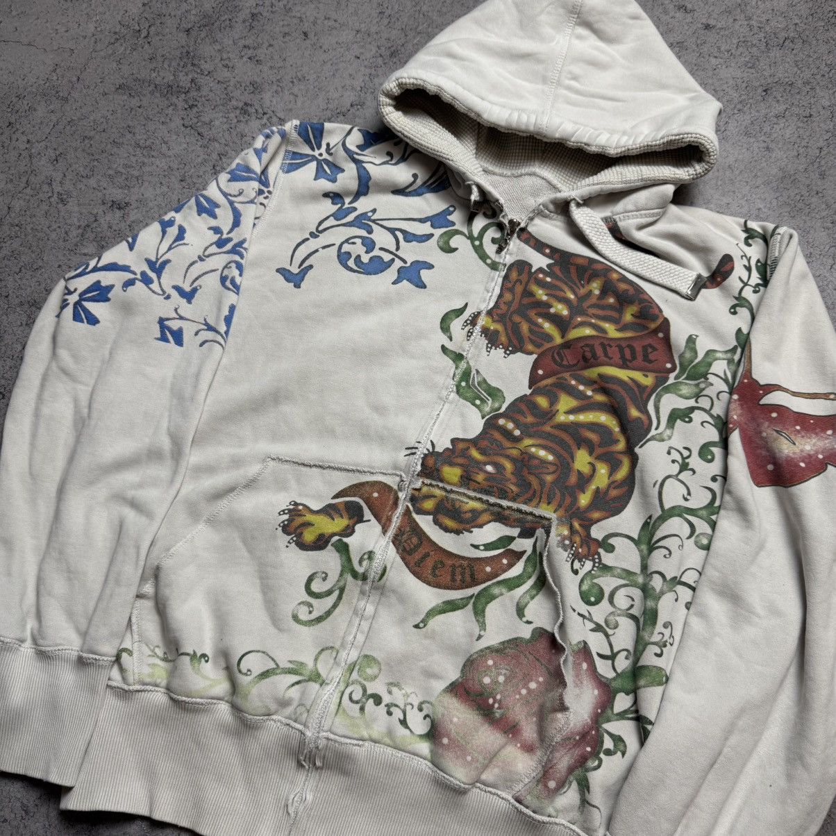 Japanese Brand Vintage Ed Hardy Style Hoodie Size US L / EU 52-54 / 3 - 3 Thumbnail