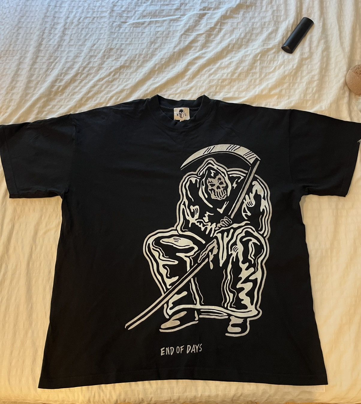 Warren Lotas Warren Lotas Sitting Reaper End of Days Tee | Grailed