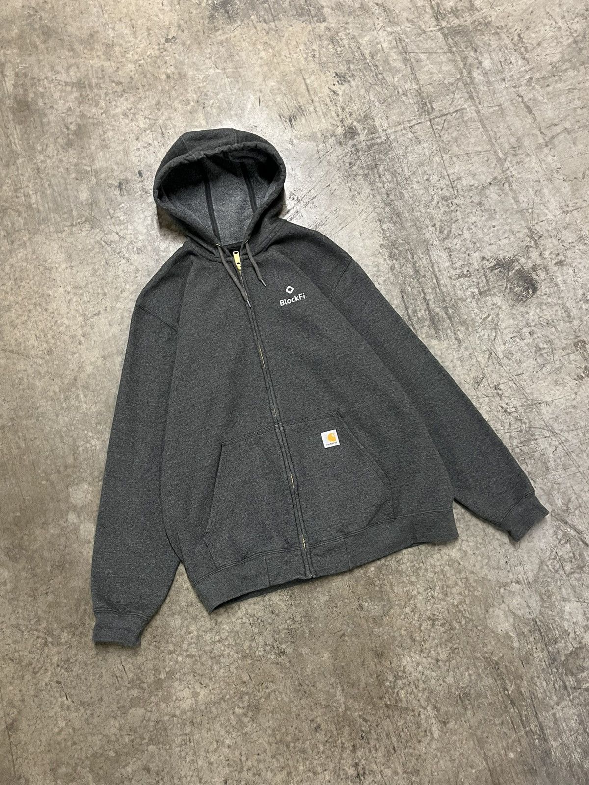 Carhartt × Vintage Carhartt zip up hoodie vintage streetwear hype rare skater Size US L / EU 52-54 / 3 - 2 Thumbnail