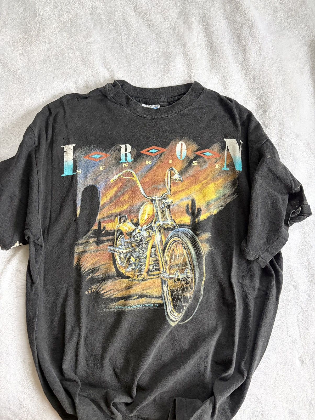 Harley Davidson 1994 Biker Tee Size US L / EU 52-54 / 3 - 2 Thumbnail