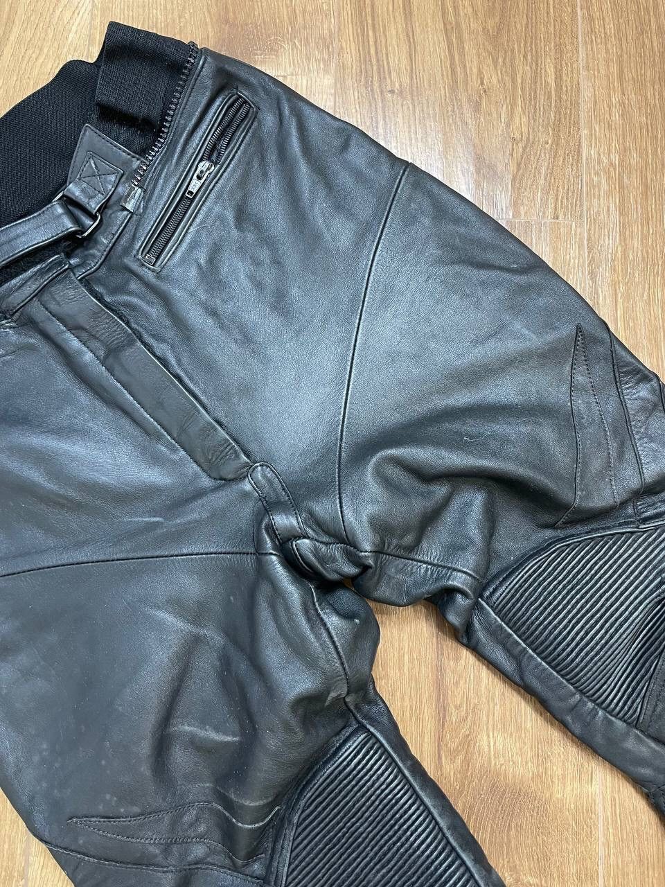 Vintage Vintage 90’s Y2K Style Moto Genuine Leather Pants Trousers Size US 30 / EU 46 - 5 Thumbnail