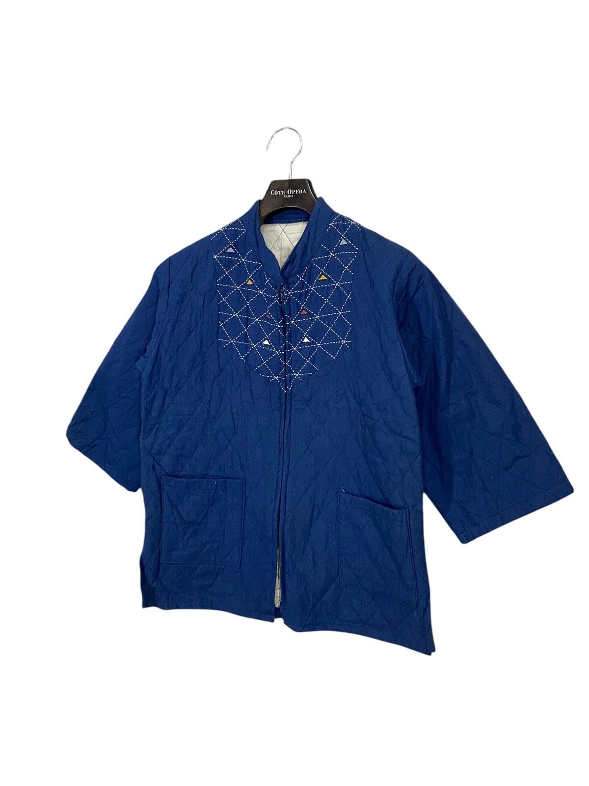 Japanese Brand × Traditional Weatherwear × Vintage Vintage sakshiko tradition japan indigo shirt Size US S / EU 44-46 / 1 - 3 Thumbnail