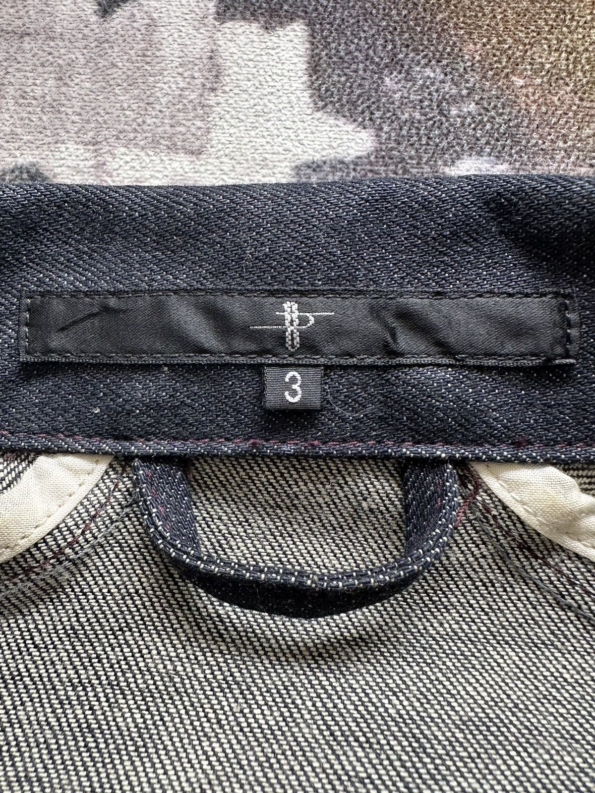 NO ID SS15 NO ID paneled denim zipper jacket Size US M / EU 48-50 / 2 - 8 Thumbnail