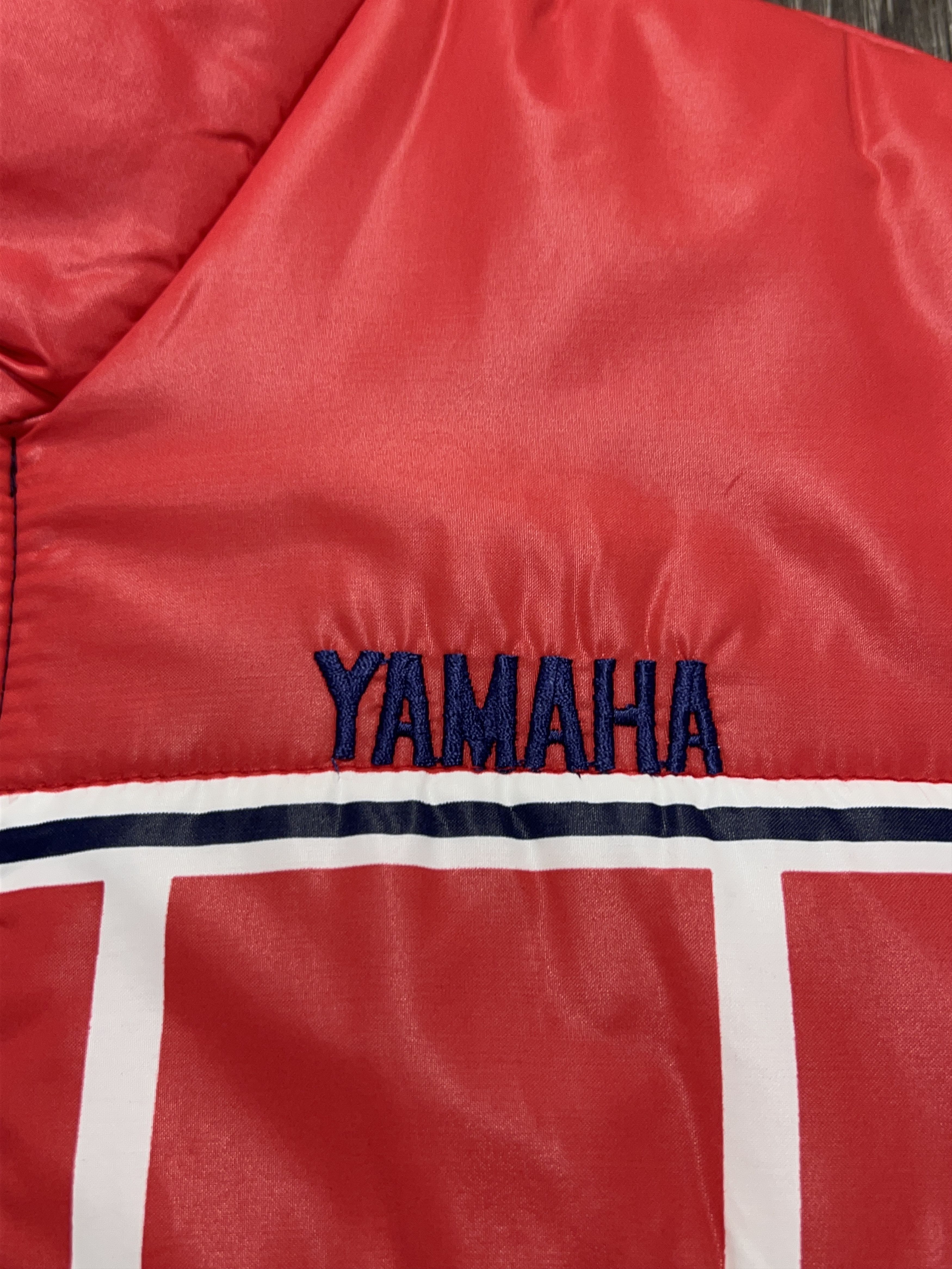 Yamaha Vintage Moto 1990s Insulated Vest Gilet Waistcoat Motocross Size US XS / EU 42 / 0 - 4 Thumbnail