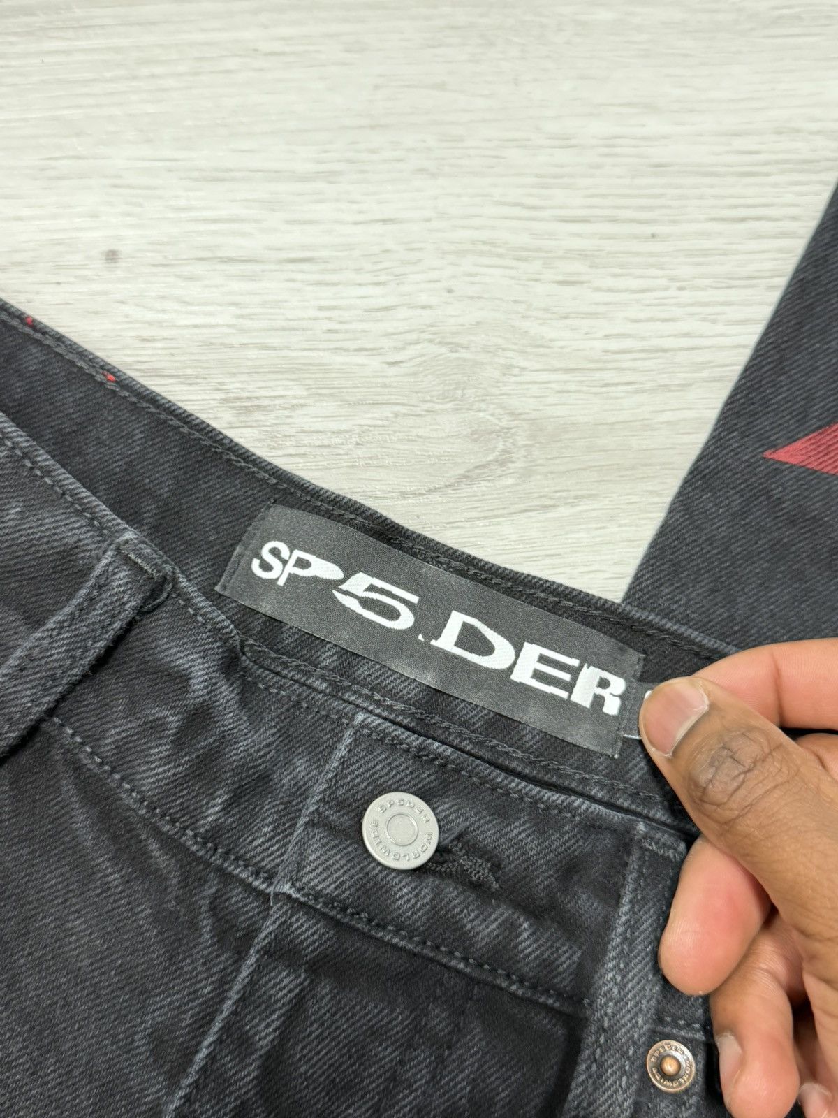 Sp5der SP5DER BLACK 5PKT DENIM Size US 32 / EU 48 - 4 Thumbnail