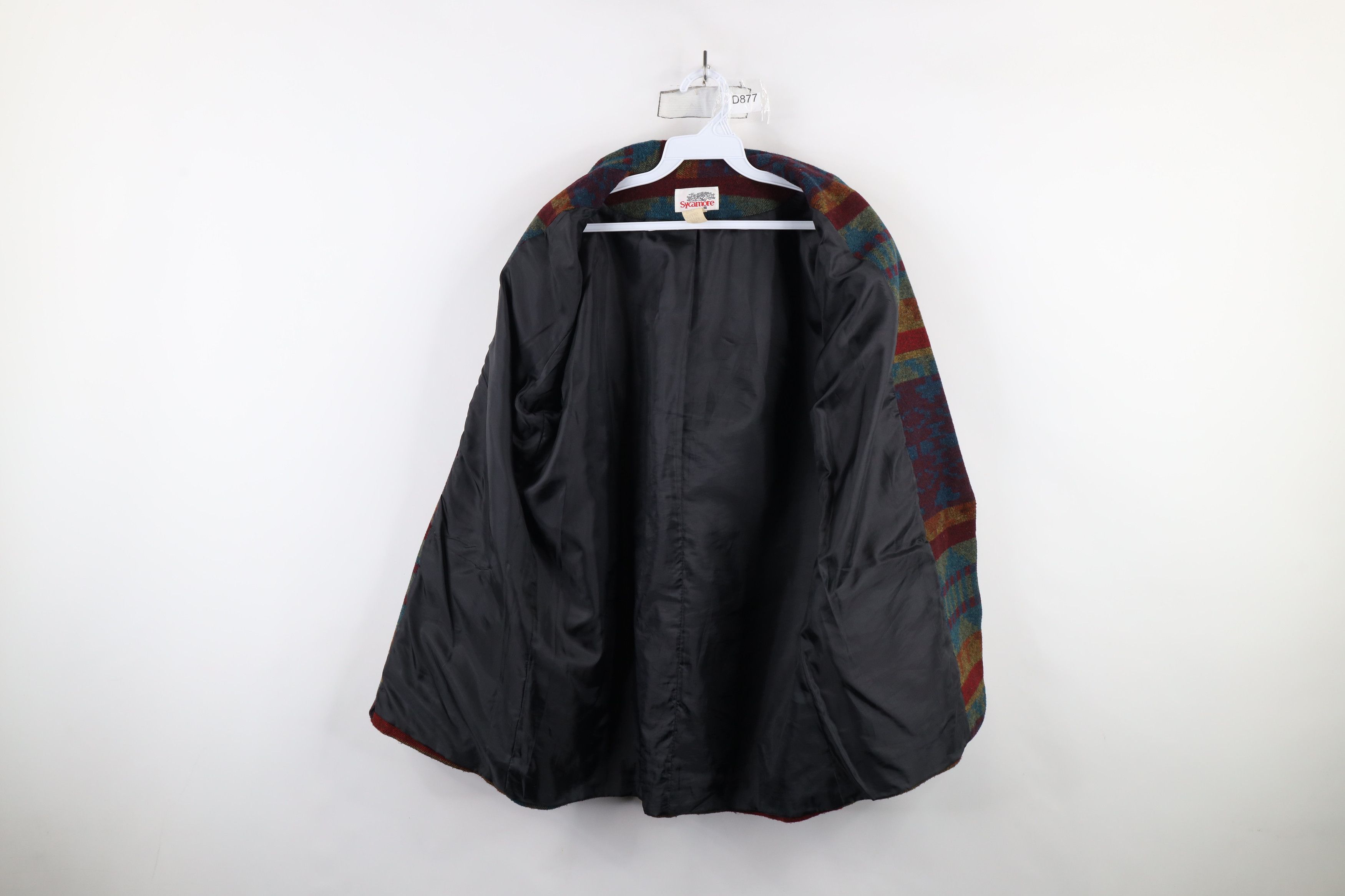 Vintage Vintage 90s Streetwear Southwestern Wool Blazer Jacket Size M / US 6-8 / IT 42-44 - 9 Thumbnail