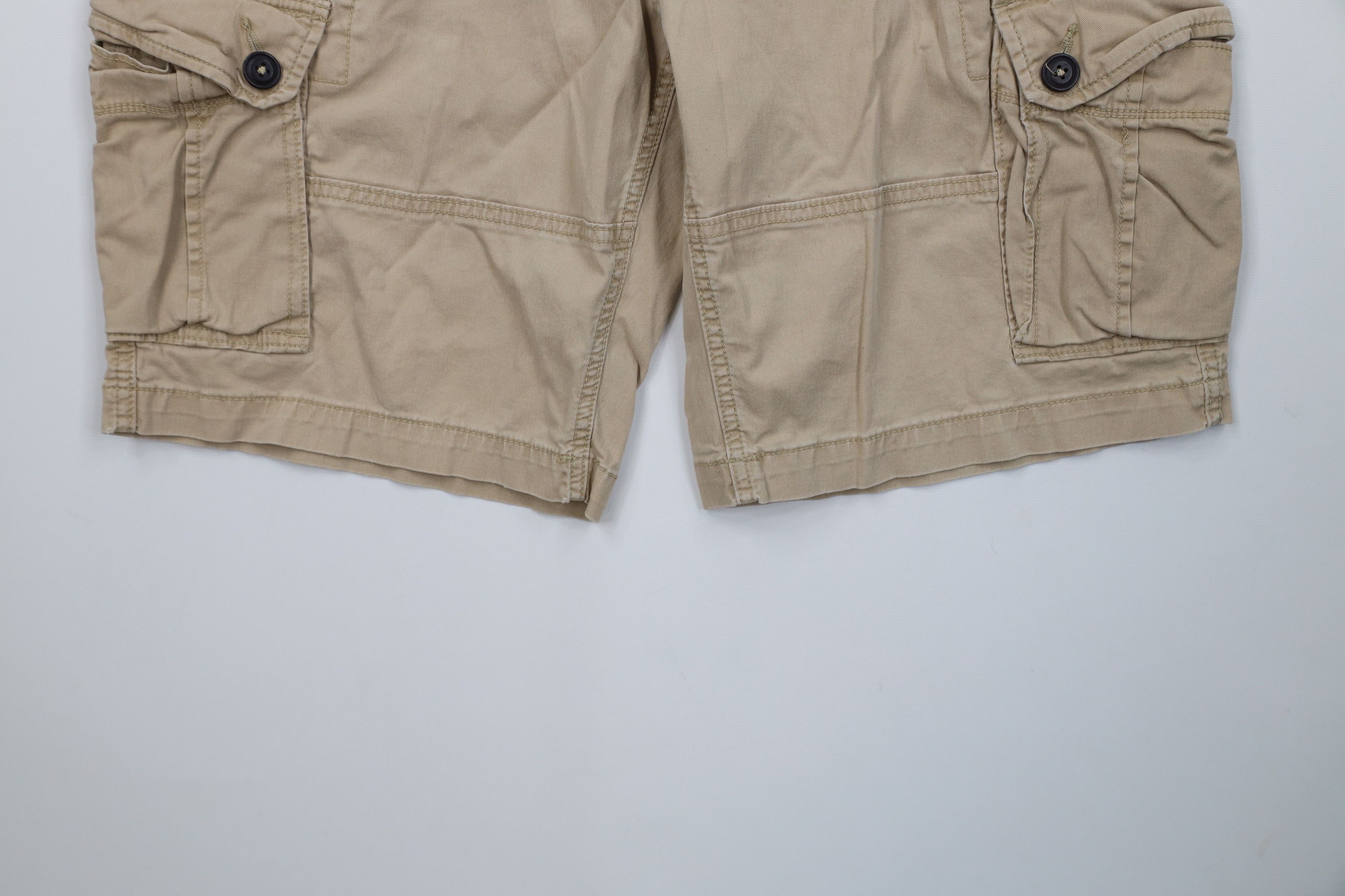 Aeropostale Vintage Y2K Aeropostale Surplus Cargo Shorts Beige Cotton Size US 34 / EU 50 - 4 Thumbnail
