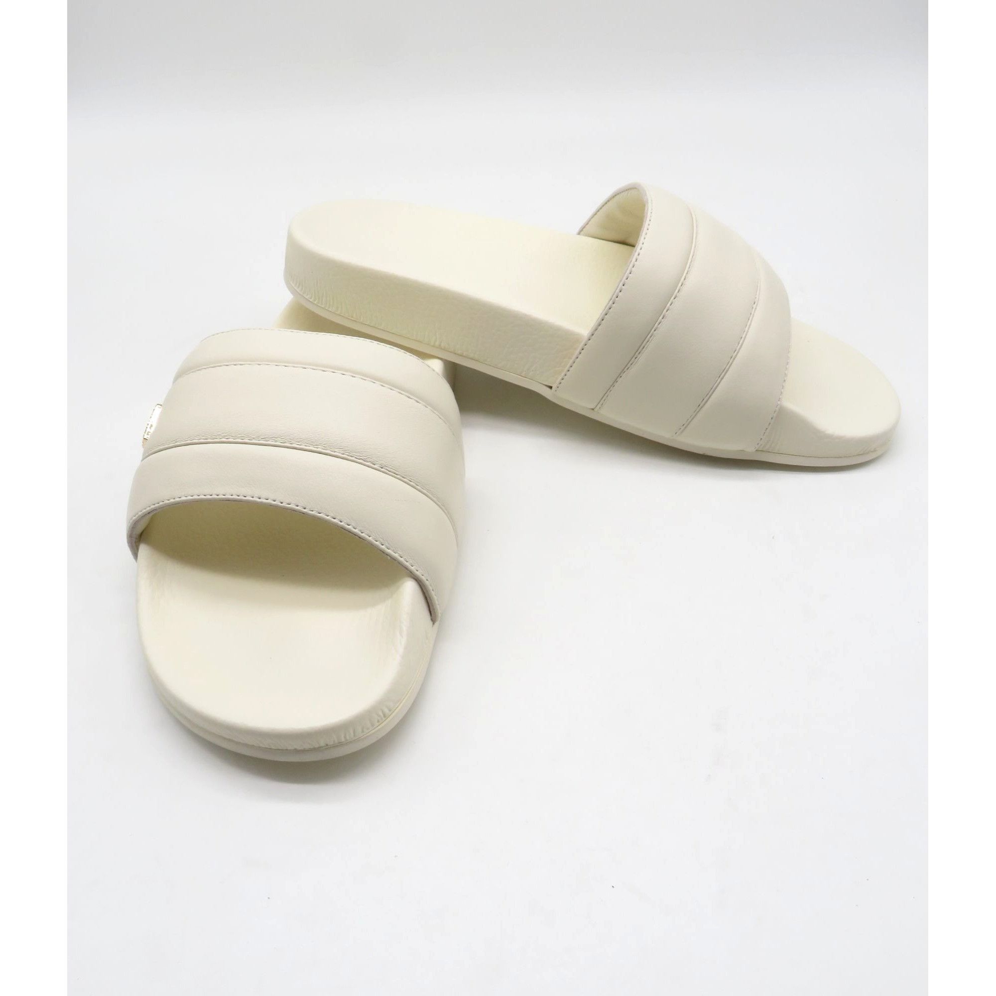 Other Australia Luxe Collective Vichy Cream Slides Sandals Womens Size US 7 / IT 37 - 4 Thumbnail
