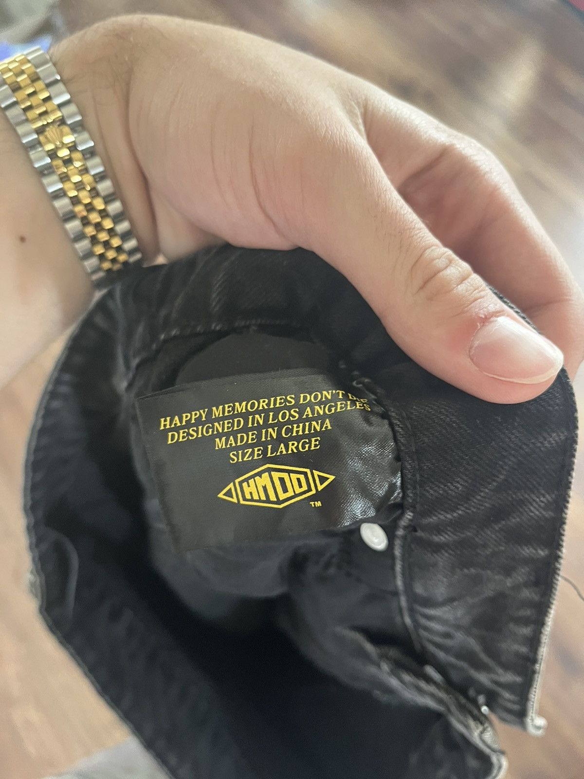 HMDD Hmdd black crystal baggy jorts Size US 36 / EU 52 - 6 Thumbnail
