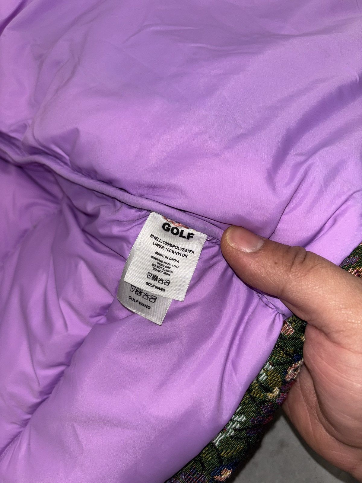 Golf le Fleur 🌺 Golf Wang Floral Garden Puffer 🍃 Size US M / EU 48-50 / 2 - 5 Thumbnail