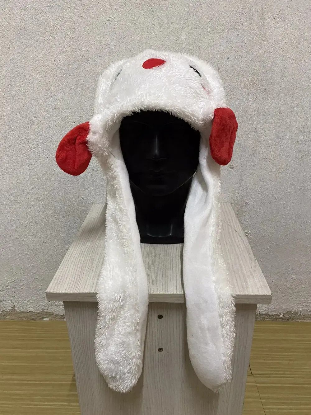 Japanese Brand Cartoon Bunny Horn Beanie Hat Size ONE SIZE - 2 Thumbnail