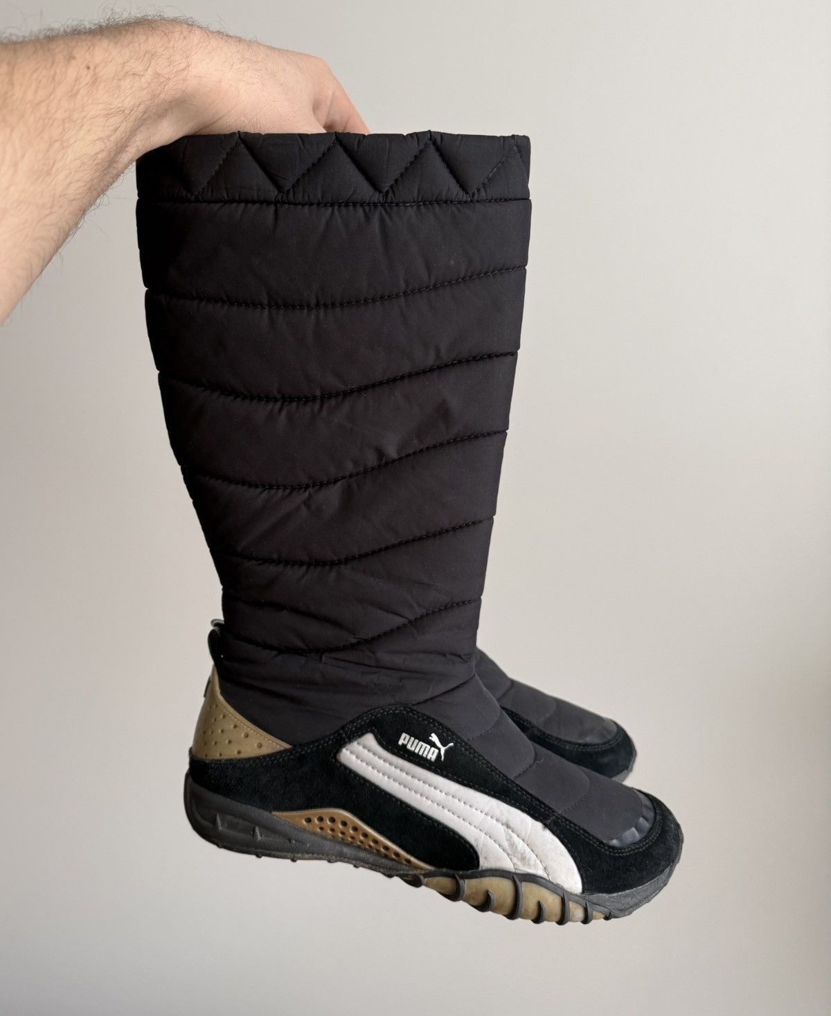 Puma Vintage Puma Speed Cat Black High Sneakers Boxing Motorcycle Size US 10 / IT 40 - 1 Thumbnail