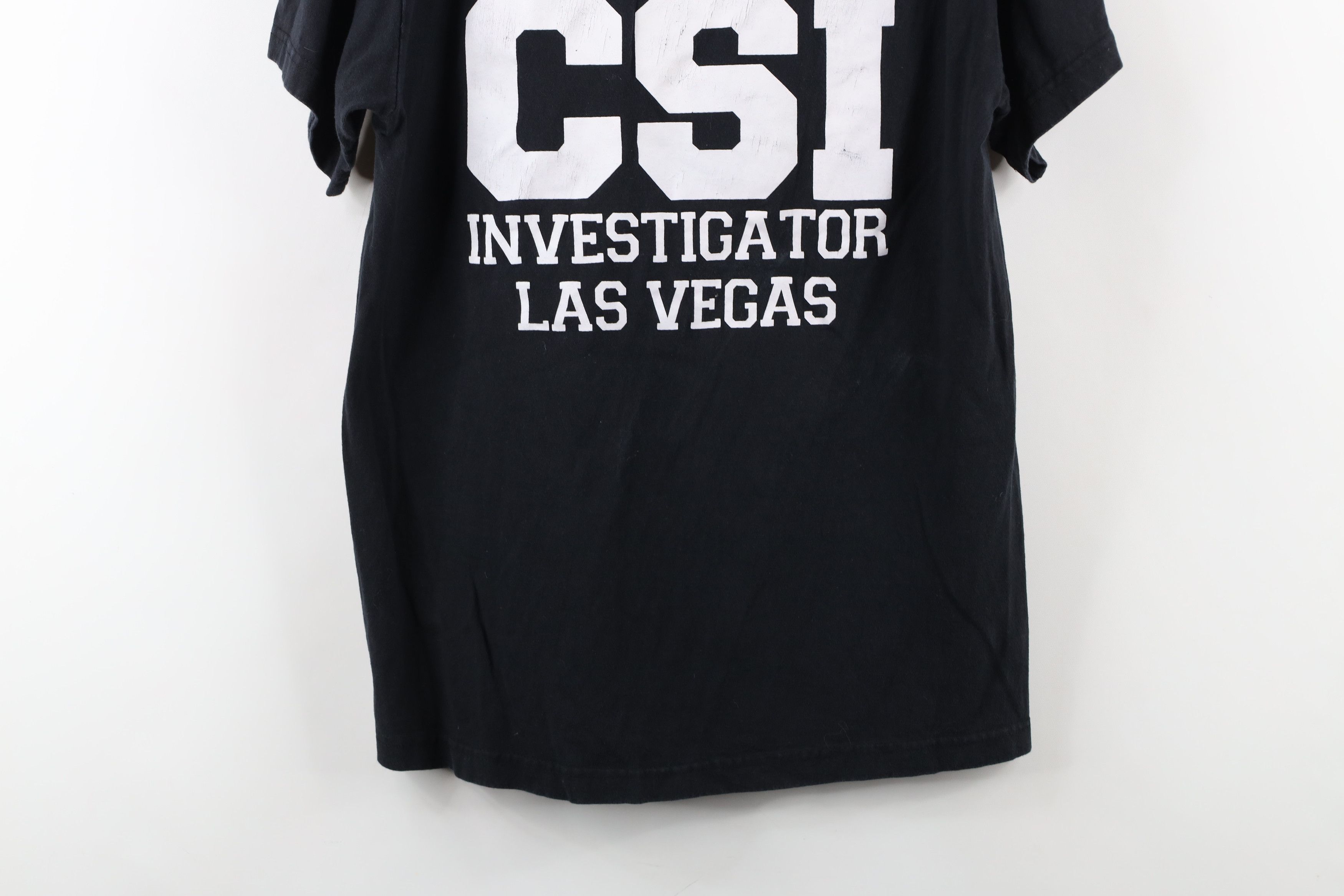 Vintage Vintage 90s CSI Las Vegas Crime Scene Investigator T-Shirt Size US S / EU 44-46 / 1 - 14 Thumbnail