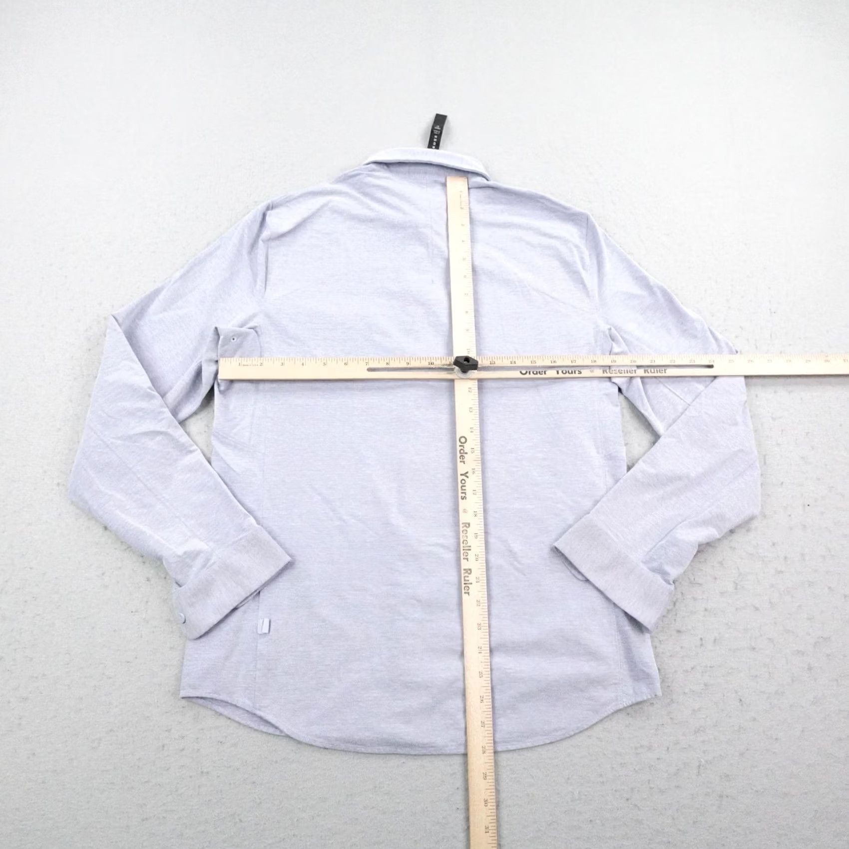 Lululemon Lululemon Shirt Mens Medium Blue Commission Long Sleeve Button-Up Performance Size US M / EU 48-50 / 2 - 4 Thumbnail