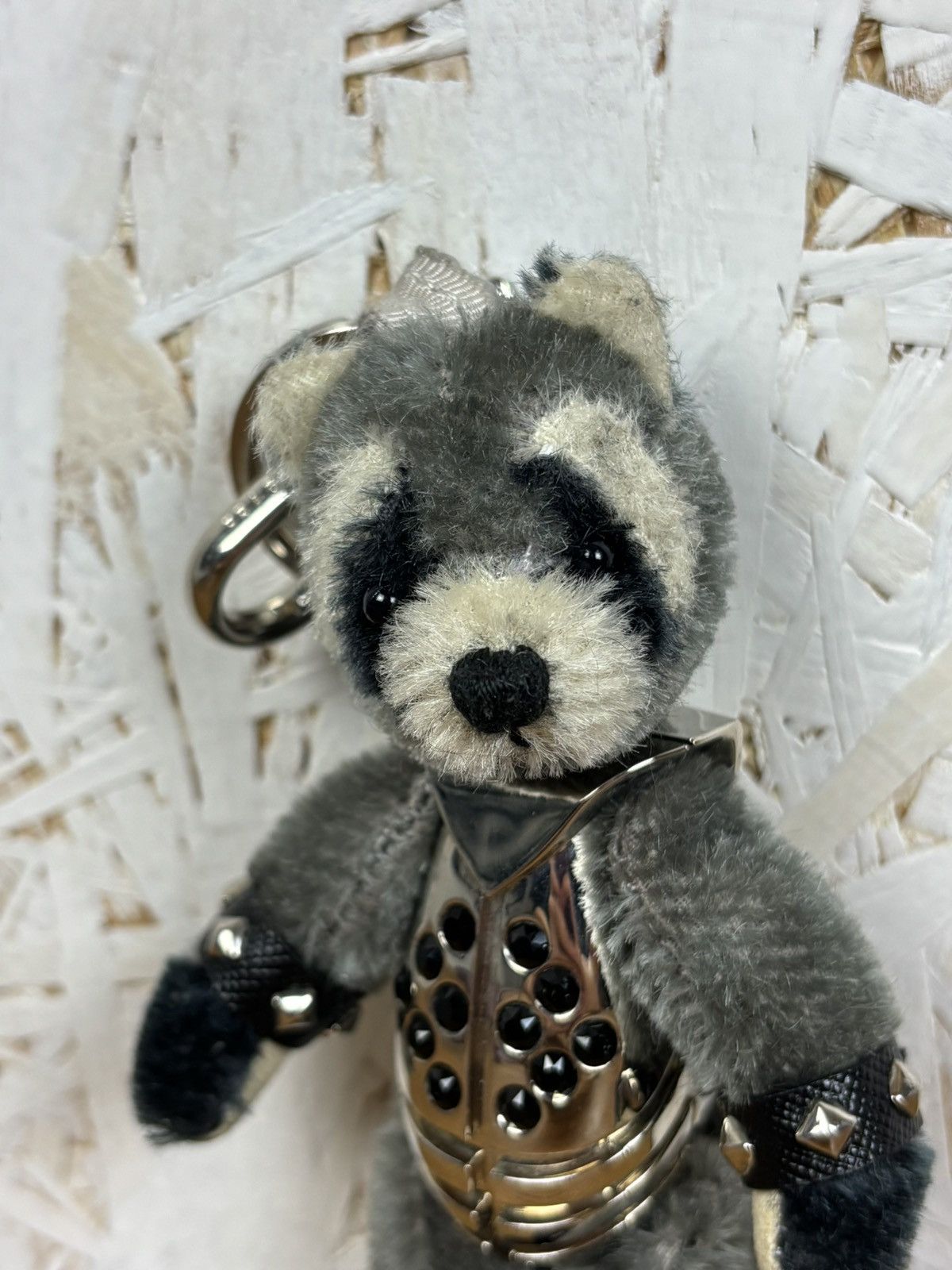 Prada Vintage Prada Racoon Bear Bag Charm Key Holder Size ONE SIZE - 2 Thumbnail